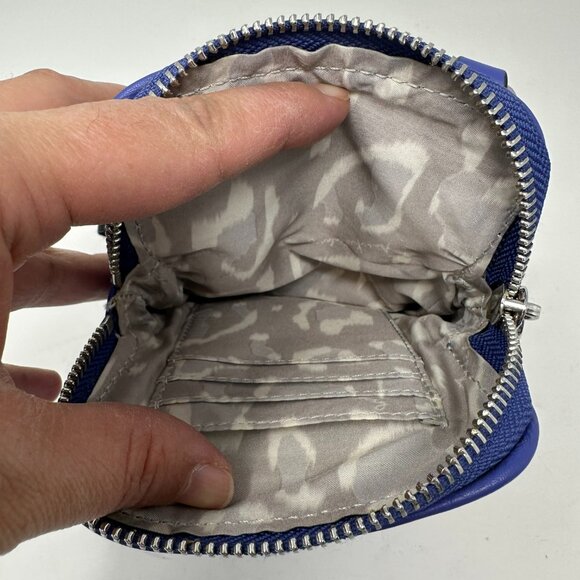 Aimee Kestenberg Leather Crossbody Bag Just Saying Lapis Blue - Picture 9 of 14